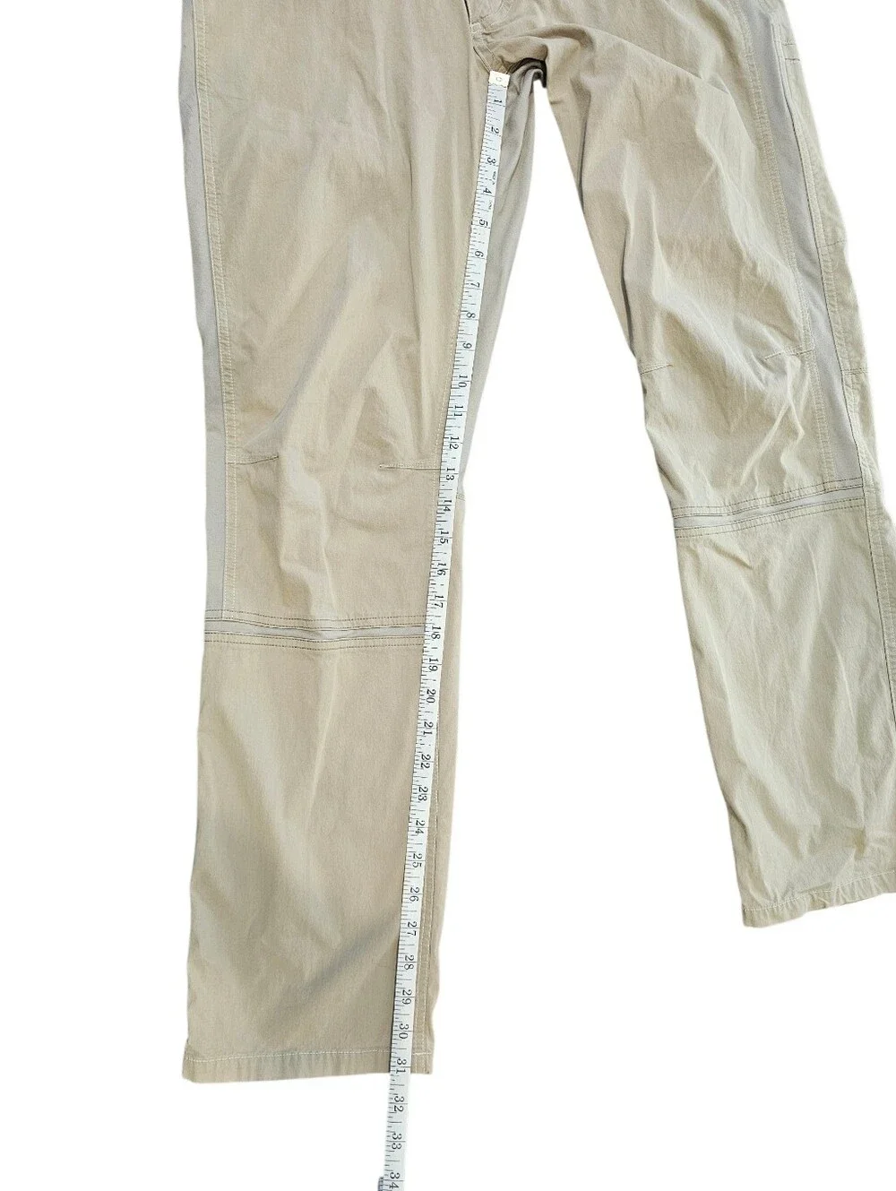 Kuhl Radikl Mens Khaki Hiking Pants Size 32 X 32